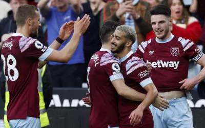 WEST HAM 1-0 MANCHESTER UNITED