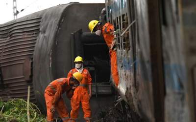 OVER 100 DEAD BODIES REMAIN UNCLAIMED AFTER INDIAN RAIL DISASTER