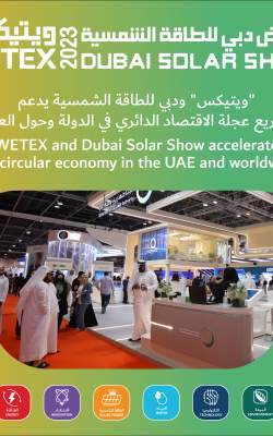 WETEX Dubai is promoting the circular economy in the UAE and the world