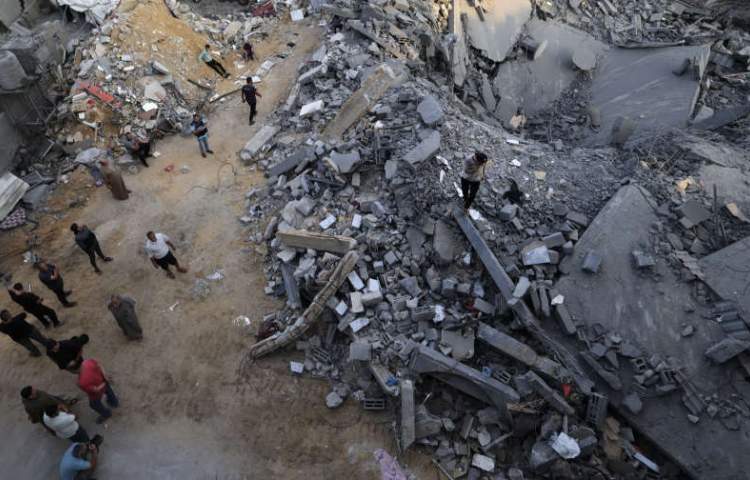 More than 1300 buildings have been destroyed in Gaza