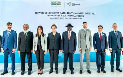 The UAE participated in the ninth annual meeting of the Board of Governors of the New Development Bank