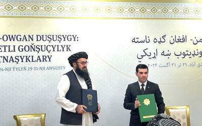 Economic relations between Afghanistan and Turkmenistan are expanding