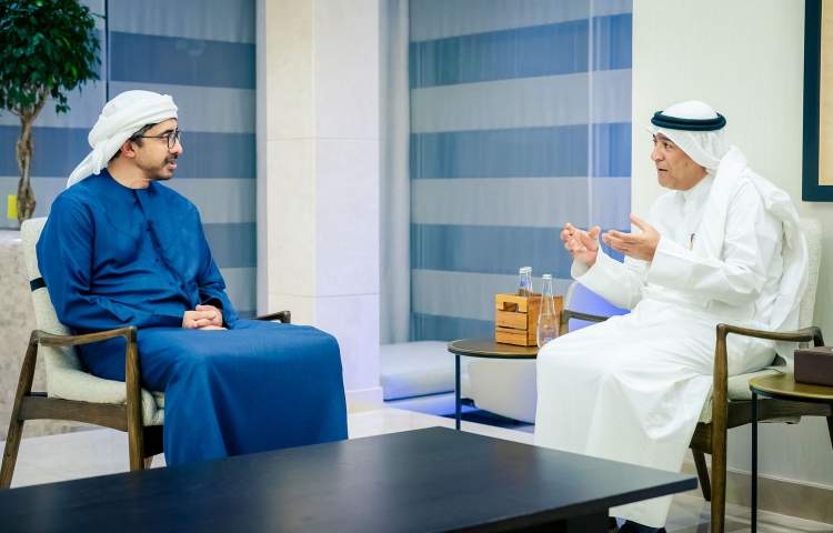 Abdullah Bin Zayed met with the Secretary General of the Persian Gulf Cooperation Council