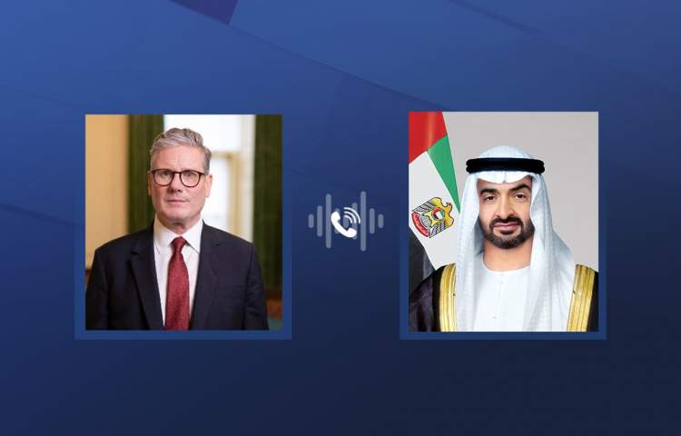 The President of the UAE had a conversation with the British Prime Minister