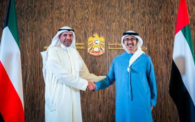 The UAE and Kuwait signed eight cooperation agreements