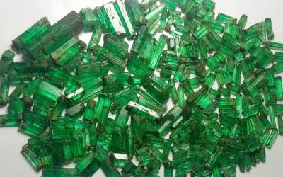 More than two thousand carats of Panjshir emeralds were sold