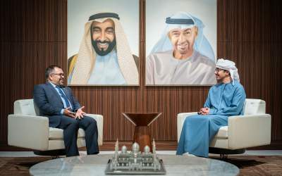 UAE Foreign Minister met with his Maldivian counterpart