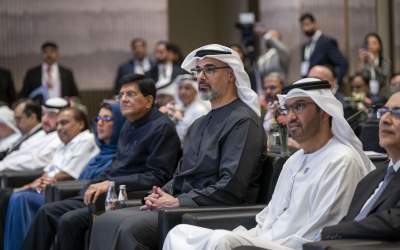 The Crown Prince of Abu Dhabi attended the India-UAE Business Forum in Mumbai