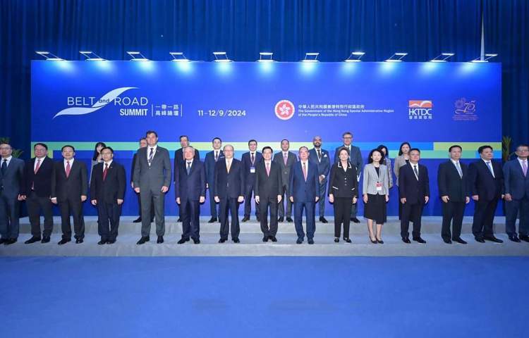 The 9th Belt and Road Summit was opened in Hong Kong