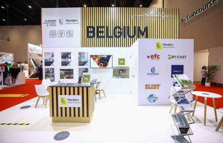 The Belgian pavilion at WETEX 2024 focuses on decarburization and clean energy