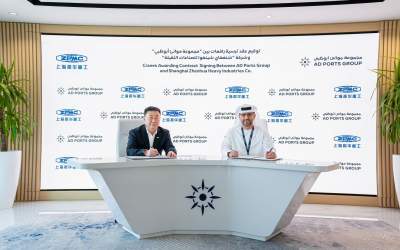 AD Ports Group signs ZPMC AED 420 million crane award agreement