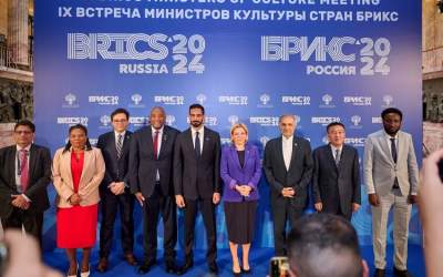 The UAE participated in the meeting of the BRICS Ministers of Culture