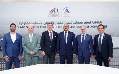 Etihad Rail Freight signed a cooperation agreement with Trojan General Contracting