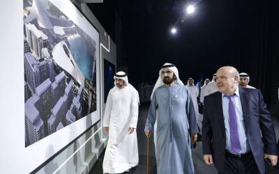 Mohammed bin Rashid reviewed the cultural zone project in the south of Dubai