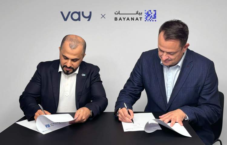 Bayanat announced the signing of a cooperation agreement with Vay