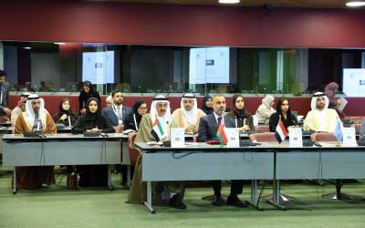 The UAE participated in the meeting of the Arab Group at the IPU