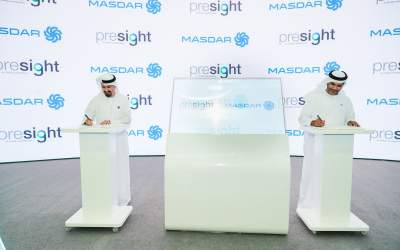 Masdar and Presight signed a cooperation agreement