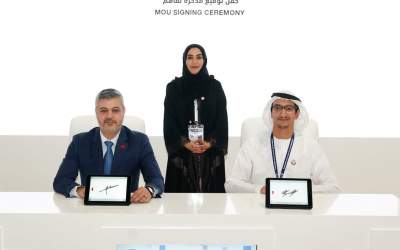 The Ministry of Health signed a cooperation agreement with e&UAE