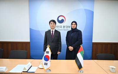 The Minister of Climate Change and Environment met with the Korean counterpart