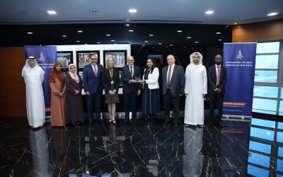 Sharjah Islamic Bank received the quality award from Deutsche Bank