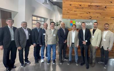 DEWA high-level delegation visited Microsoft headquarters