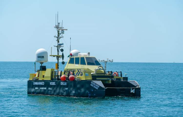 "SAFEEN Subsea" launched an unmanned vessel