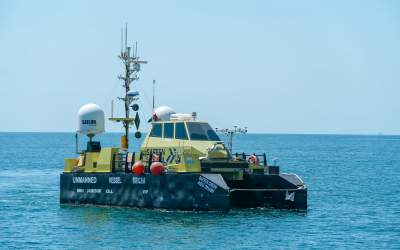 "SAFEEN Subsea" launched an unmanned vessel