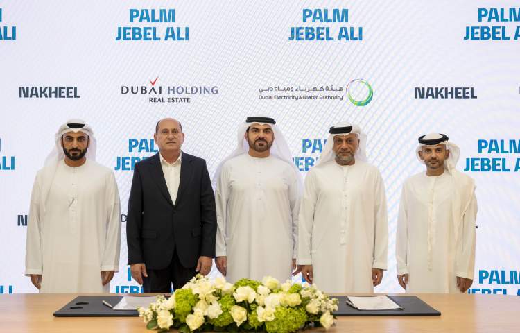 Nakheel and DEWA partner in Palm Jebel Ali