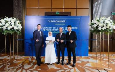 Dubai International Chamber opens representative office in Kazakhstan