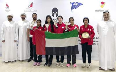 The UAE wins two gold medals at the Arab Women’s Sailing Championship