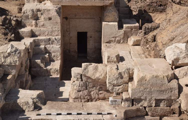 Remains of a Ptolemaic temple uncovered in Egypt