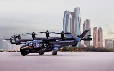  Flying taxis to take off in Abu Dhabi in 2026