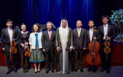 Ras Al Khaimah Ruler attends China National Symphony Orchestra performance