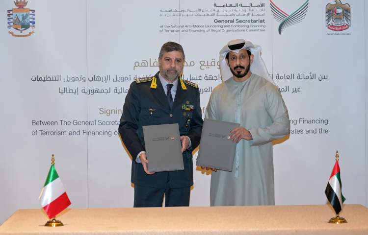 UAE and Italy partner to combat financial crimes