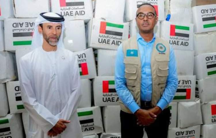 UAE sends 700 tons of food aid to Somalia