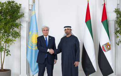 UAE president and Kazakh counterpart discuss bilateral relations