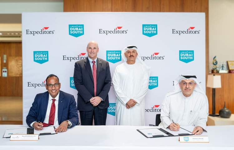 Expeditors and Dubai South sign agreement to launch new logistics facility