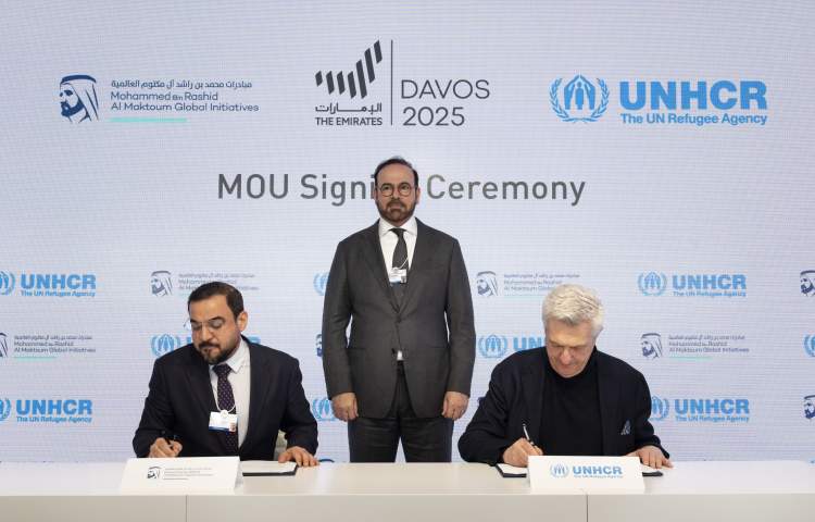 Davos 2025: MBRGI pledges $10 million to UNHCR