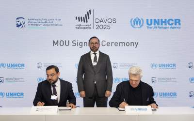 Davos 2025: MBRGI pledges $10 million to UNHCR