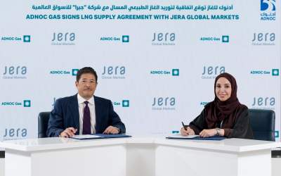 ADNOC Gas strengthens partnership with JERA Global Markets