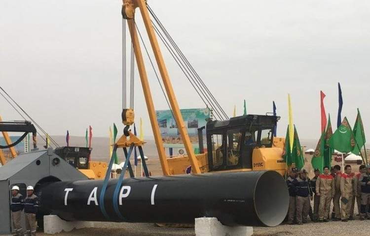 Six kilometers of TAPI pipeline laid in Afghanistan