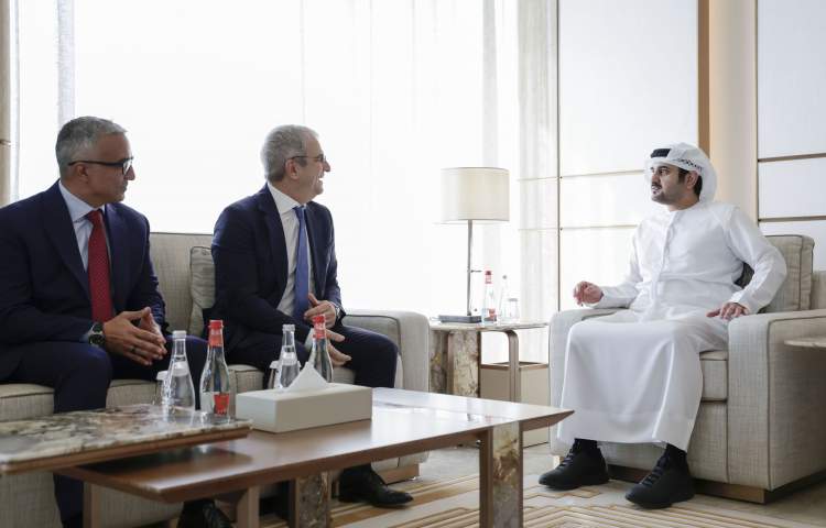 Deputy Ruler of Dubai meets with CEO of Nestlé