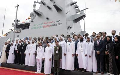 UAE Unveils Al Taf Missile Boat at NAVDEX 2025