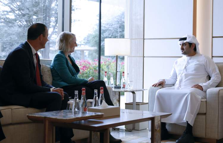 UAE Minister of Finance meets with UK Economic Secretary to the Treasury